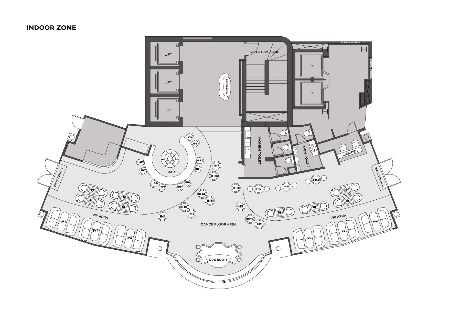 Indoor Zone Floor Plan