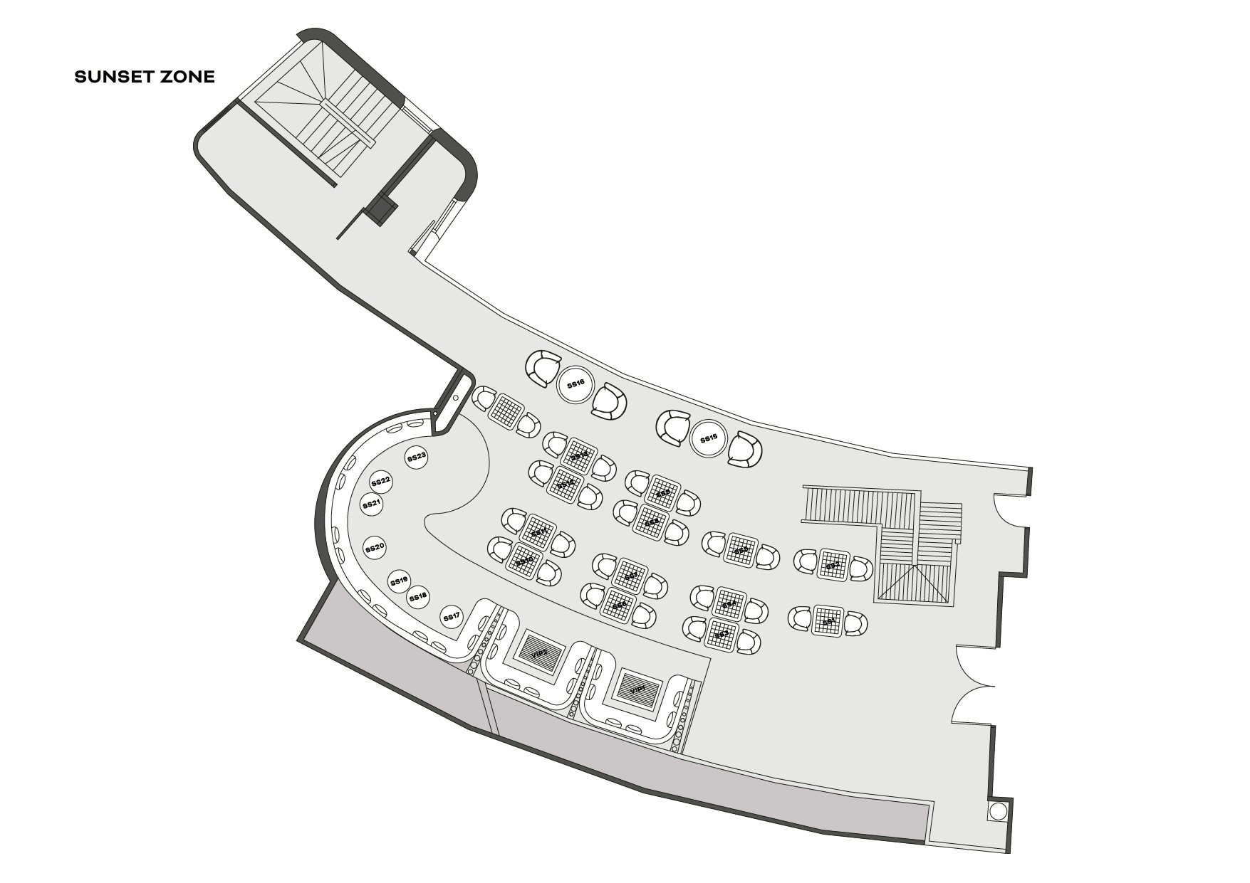 Sunset Zone Floor Plan